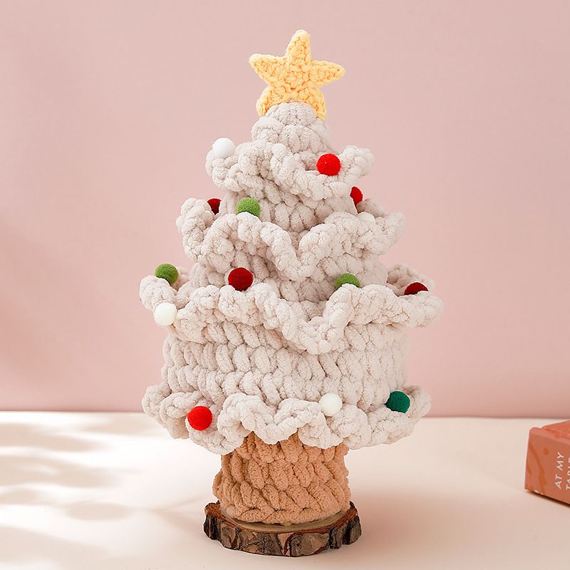 Christmas,Handmade cotton woven Christmas tree - Christmas gifts - Decorations - Holiday creative gifts